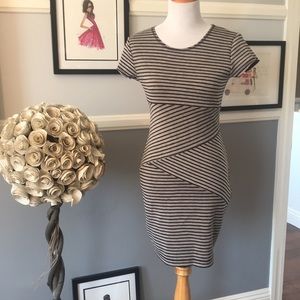 Smooth fitting scuba dress